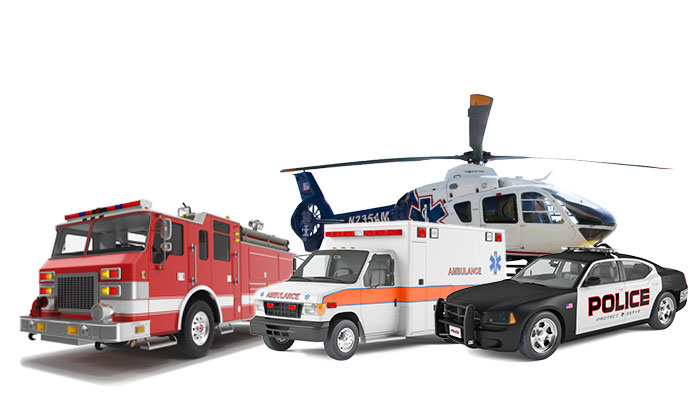 Fire & Rescue, EMS, Law Enforcement
